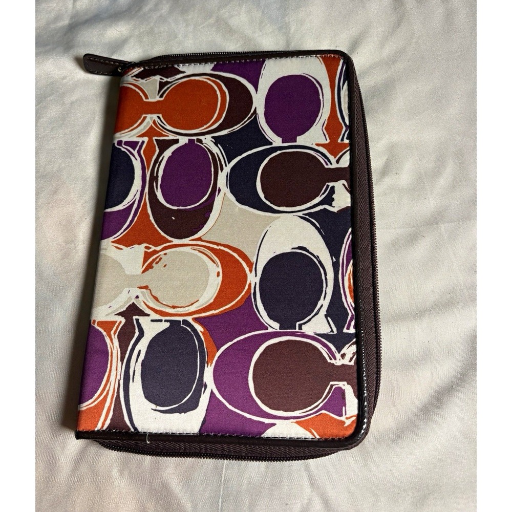 Coach Signature C Tablet E Reader Case Notebook Case
